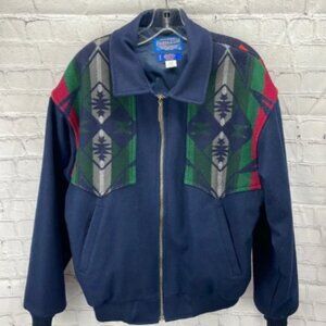⭐️Vtg Pendleton High Grade Western Wear full zip southwestern wool jacket